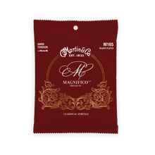 Load image into Gallery viewer, Martin M165 Classical Magnifico premium guitar strings hard tension packaging
